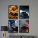 Comparison of ShehzadaDecor 5mm laminated MDF frames and wooden glass frames.