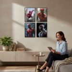 Spider-Man Web Swinging Action Frame