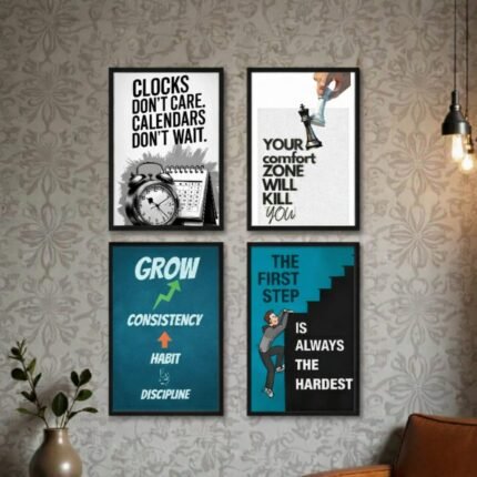 Your comfort zone will kill you chess king motivational frame decor