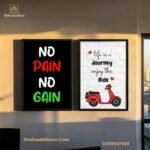 Life is a Journey Enjoy the Ride Wall Art Frame Shehzada Decor