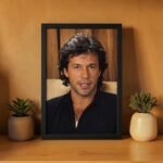 Imran Khan HD photo frame for bedroom living room and office wall decor Pakistan